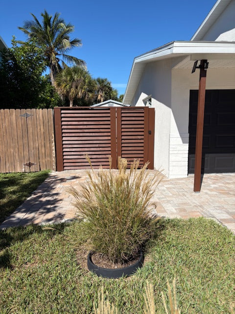 Louvered Side Gate