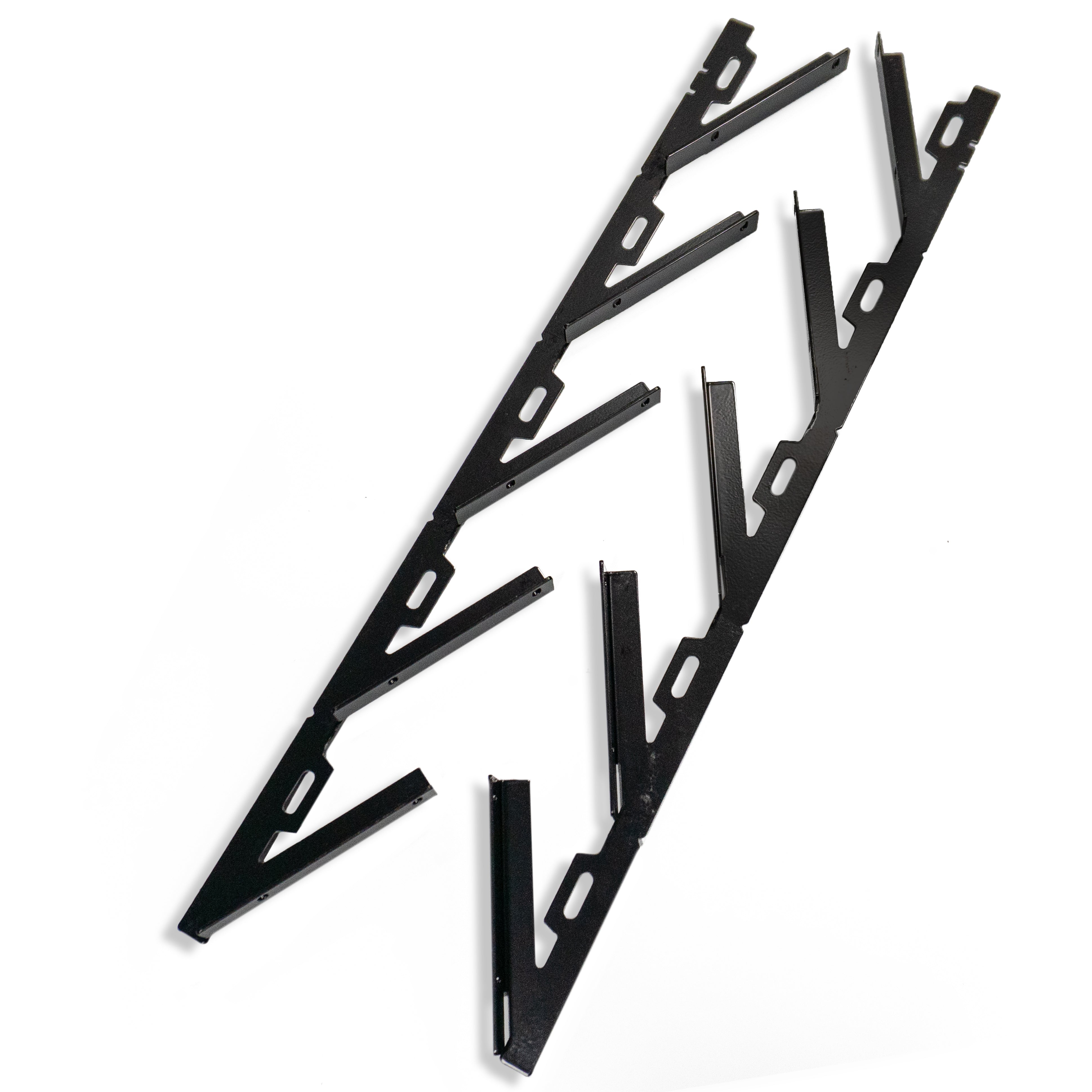 EZ Louver Bracket Pair - Black
