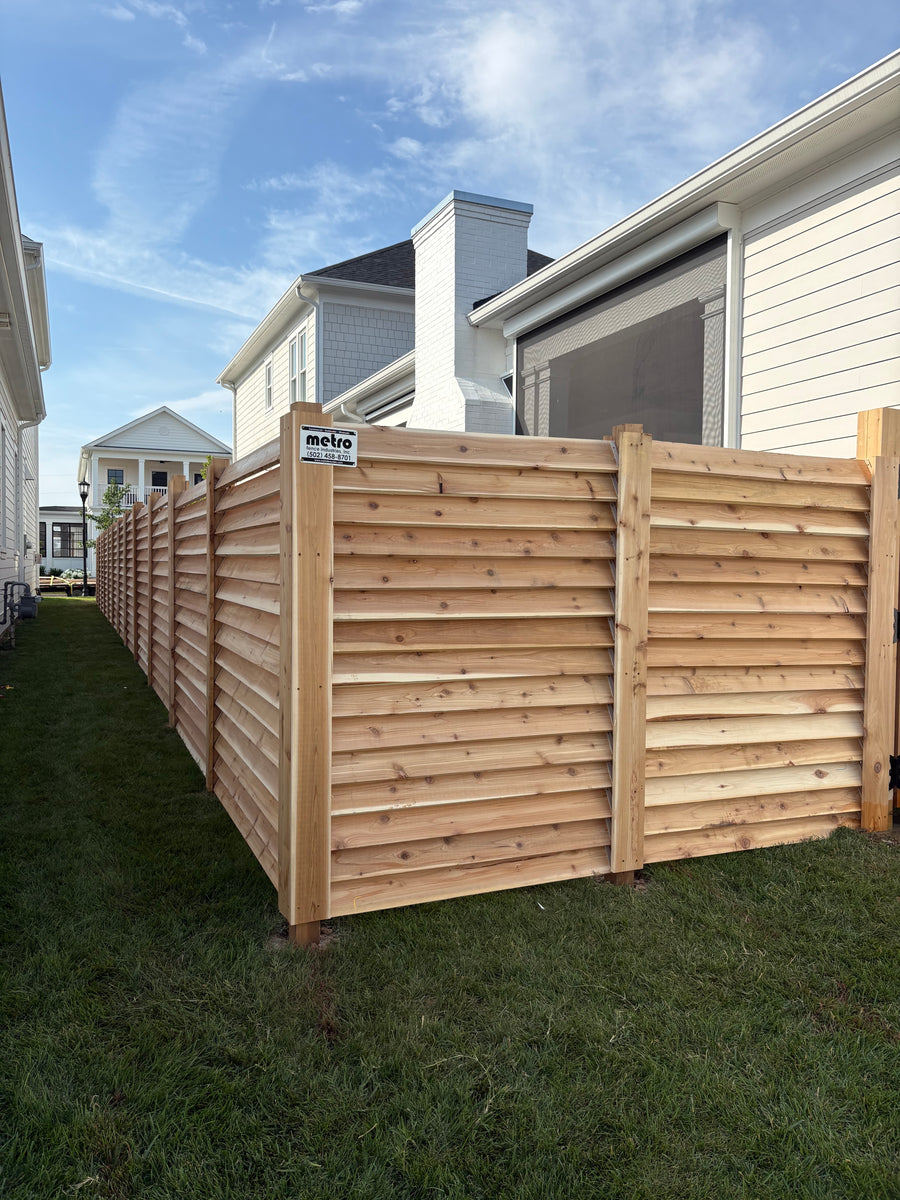 Outside of Residential Fence