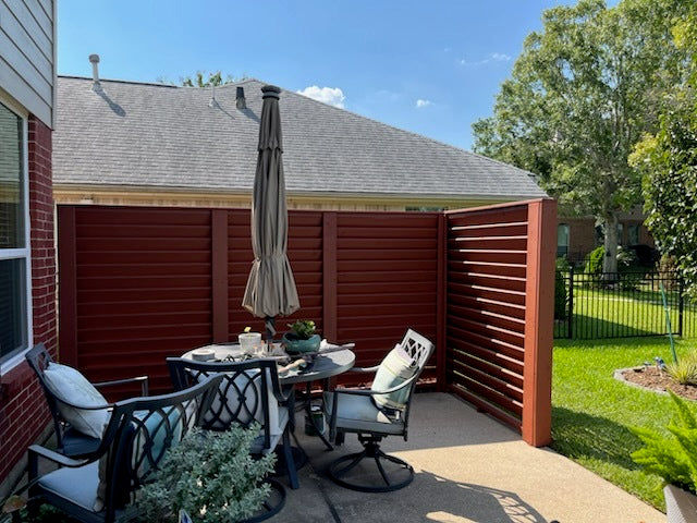 Louvered Gathering Area