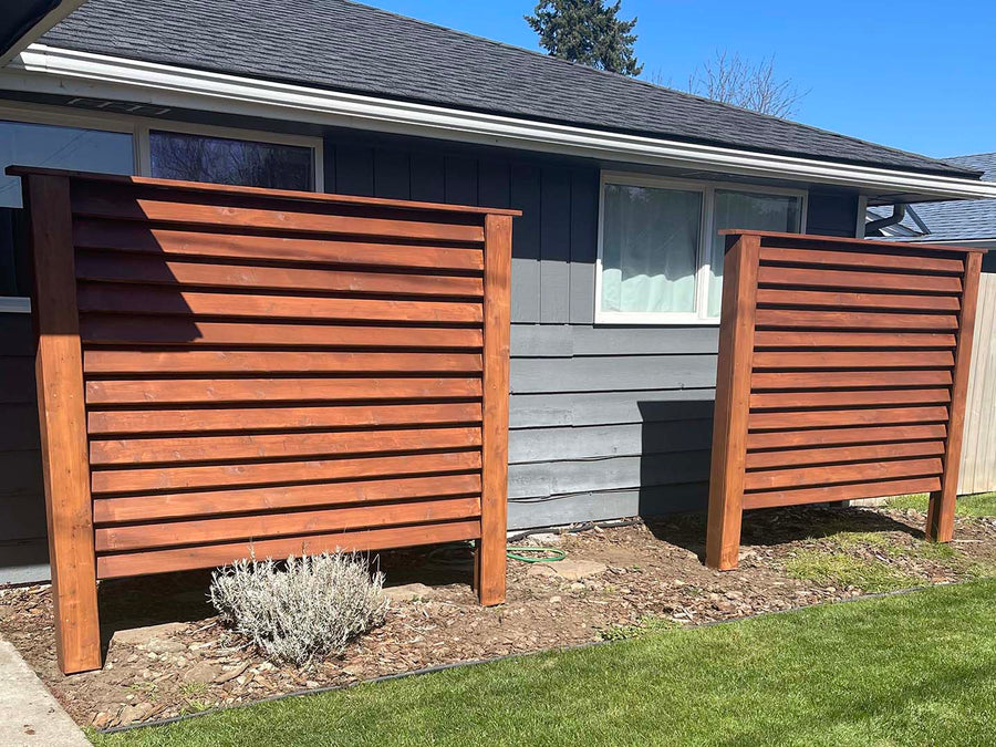 Privacy Screens in Front of Window