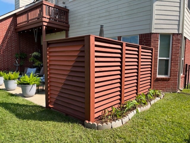 Red Painted Fence 1